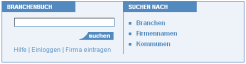So sieht die Suche von www.Kreis-Stade.de aus