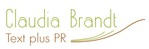 Claudia Brandt Text plus PR Bro fr Text- und PR-Arbeit Claudia Brandt